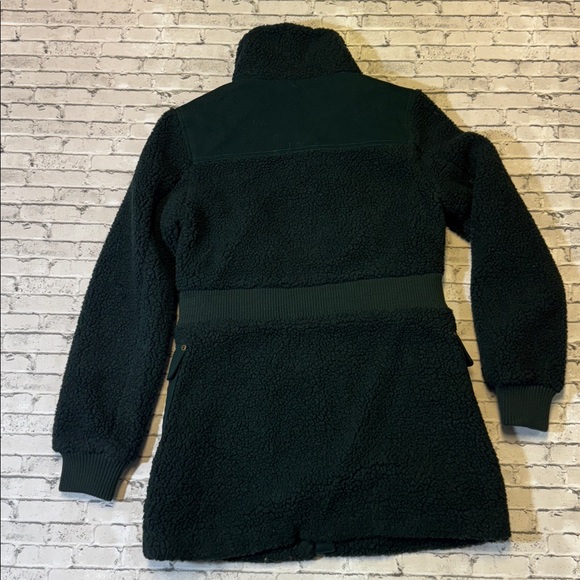 Pendleton womens XS green juniper tonal fleece full zip up jacket EUC - Picture 7 of 7